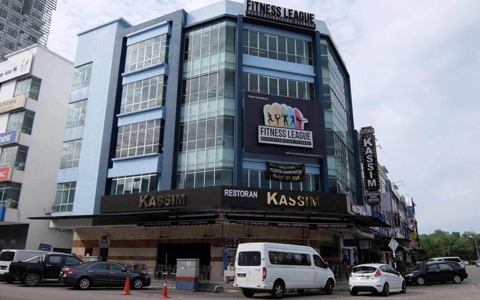 Restoran di Mount Austin, Johor, foto arkib 2018.