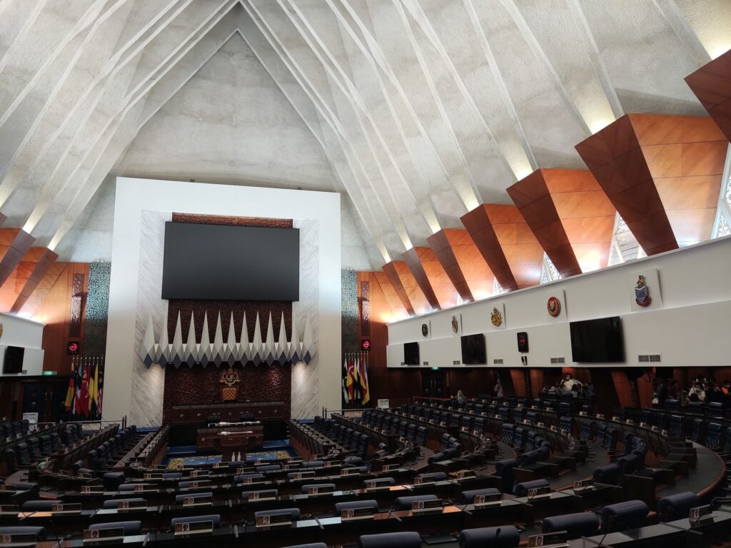 Dewan Rakyat, Parlimen Malaysia. Foto arkib Mei 2023.